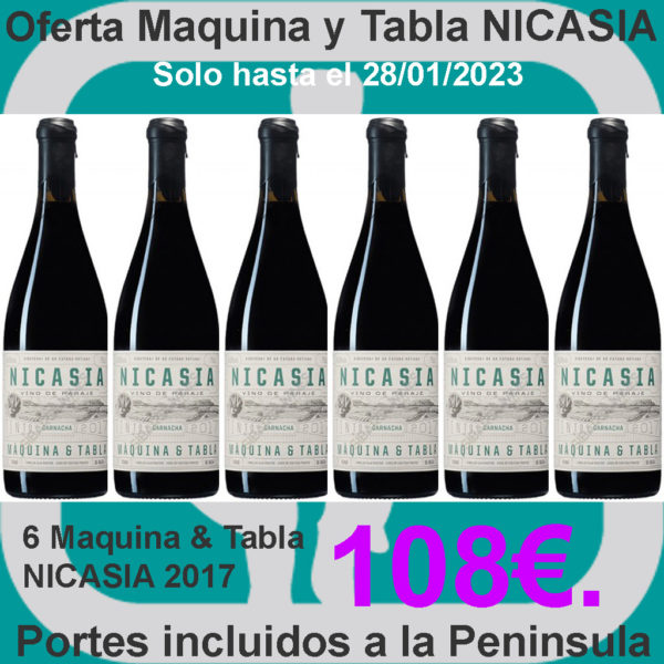 Comprar Máquina y Tabla NICASIA Oferta