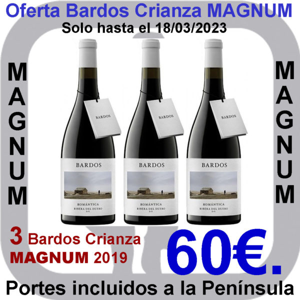 Comprar Bardos Crianza MAGNUM Oferta