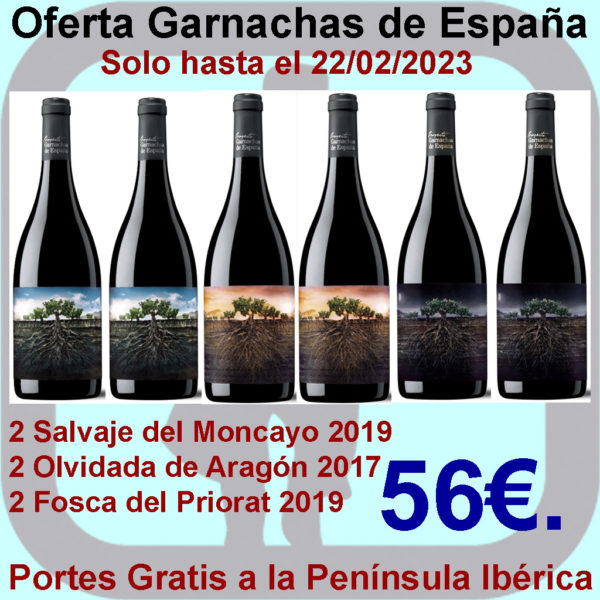 Comprar GARNACHAS de ESPAÑA Oferta