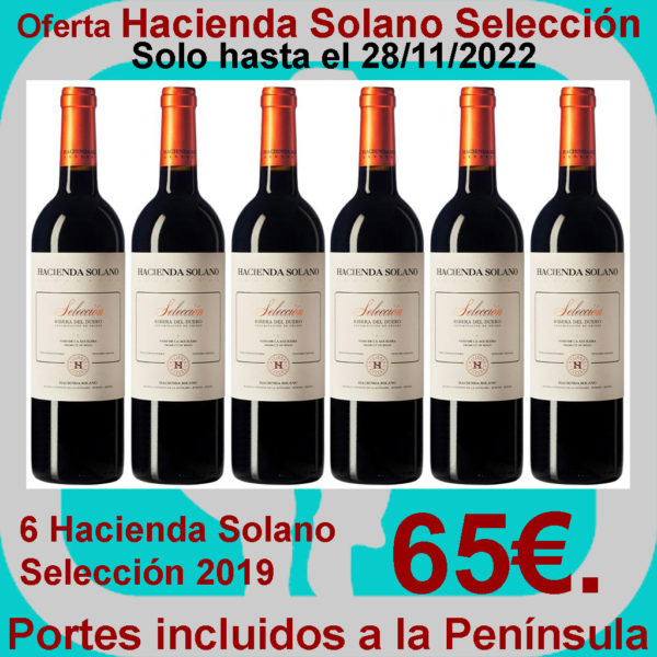 Comprar Hacienda Solano Selección Oferta