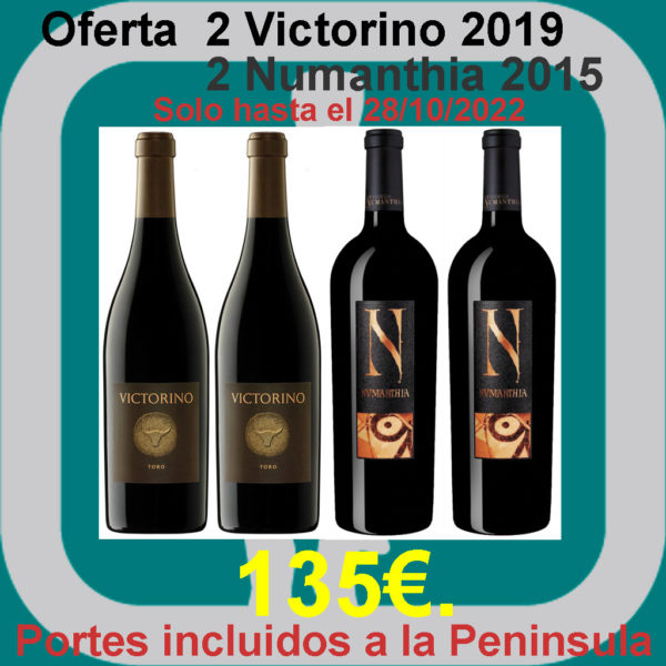 Comprar Victorino Vs Numanthia Oferta