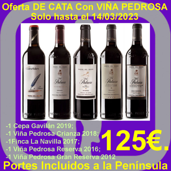 Comprar Viña Pedrosa DE CATA Oferta