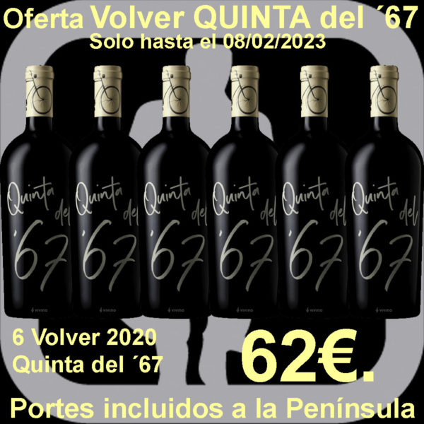 Comprar Volver QUINTA del 67 Oferta