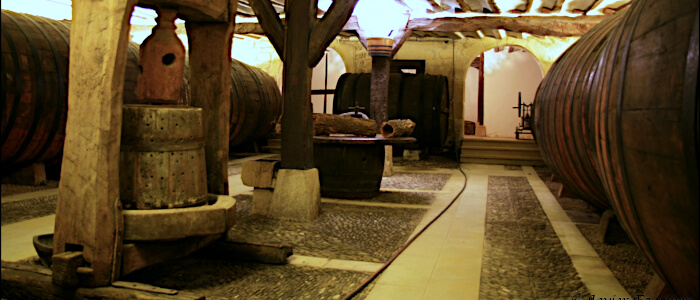 Interior Bodega Señorío de San Vicente