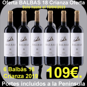 Comprar Balbás 18 Crianza Oferta
