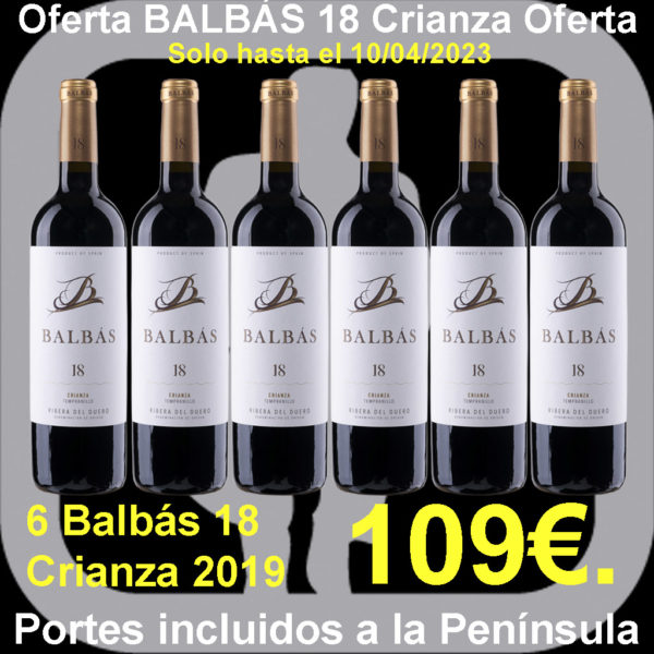 Comprar Balbás 18 Crianza Oferta