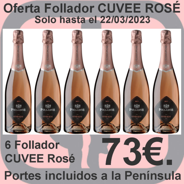 Comprar Follador CUVEE ROSÉ Oferta