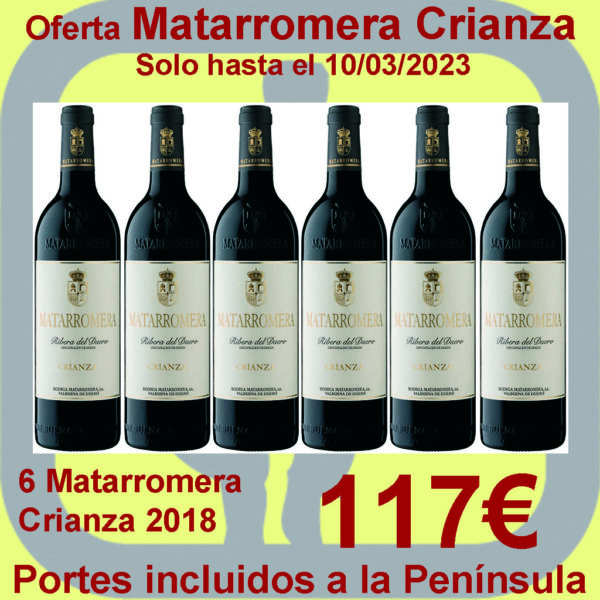 Comprar MATARROMERA Crianza Oferta