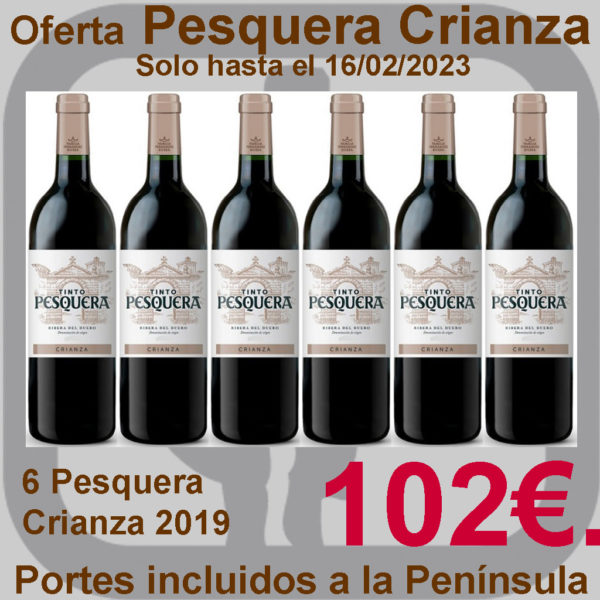 Comprar PESQUERA Crianza Oferta