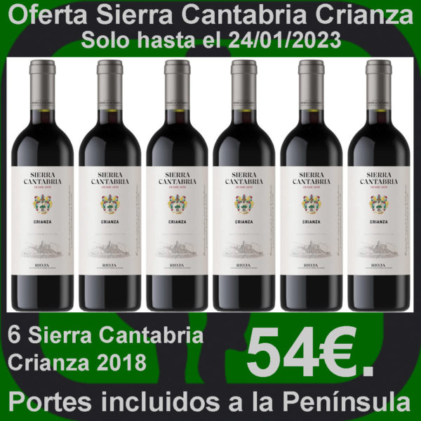 Comprar Sierra Cantabria CRIANZA oferta