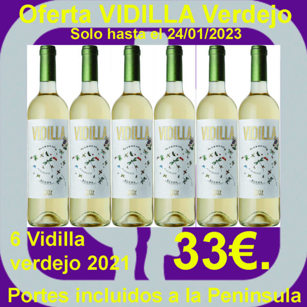 Comprar VIDILLA Verdejo Oferta