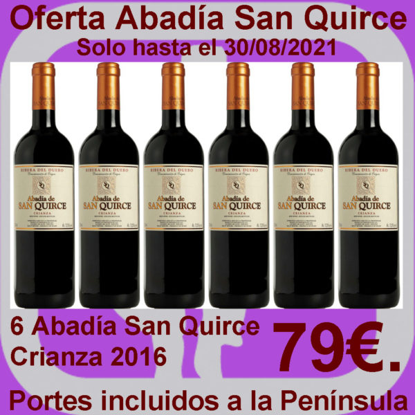 Comprar Abadía San Quirce Crianza Oferta