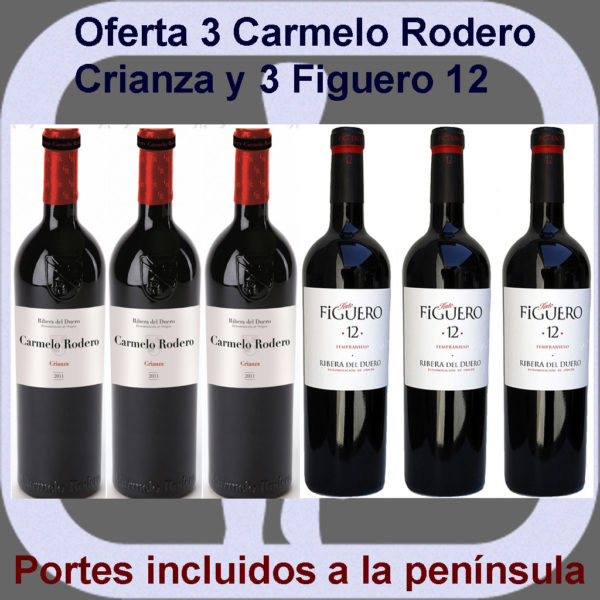 Comprar Carmelo Rodero Crianza Vs Figuero 12 Oferta