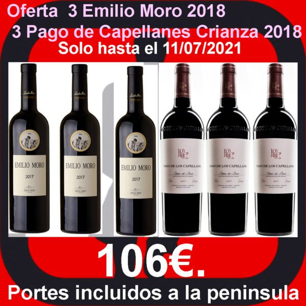 Comprar Emilio Moro Vs Pago Capellanes Crianza Oferta