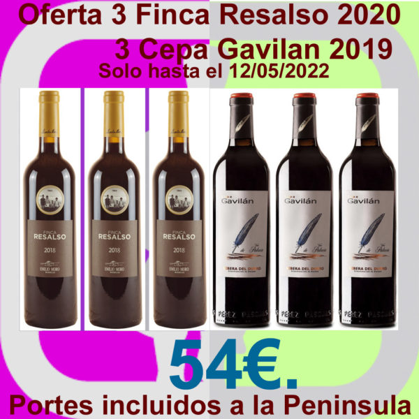 Comprar Oferta Finca Resalso Vs. Cepa Gavilán