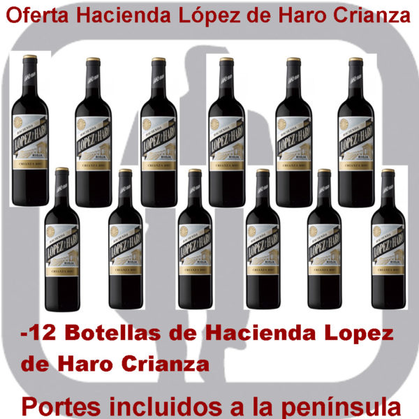 Comprar HACIENDA LÓPEZ de HARO Crianza Oferta