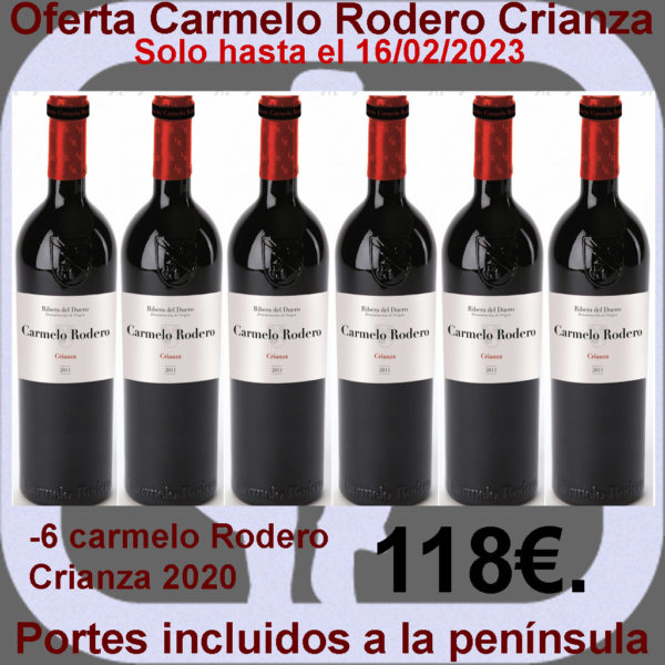 Comprar Carmelo Rodero Crianza Oferta