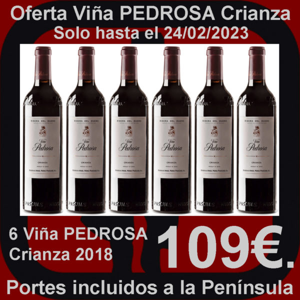 Comprar Viña PEDROSA Crianza Oferta