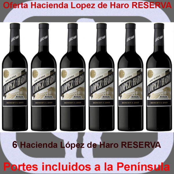 Comprar Hacienda Lopez de Haro RESERVA Oferta